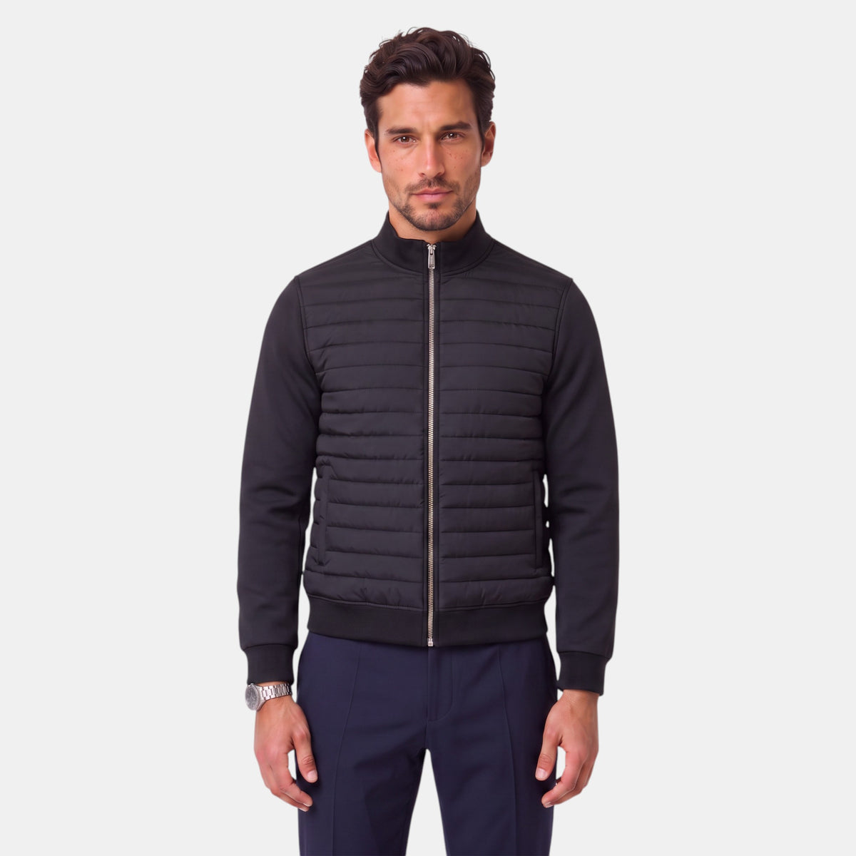 Chaqueta Acolchada Hombre – Ligera, Cálida y Transpirable