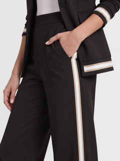 Women's Blazer and Wide-Leg Pants Set