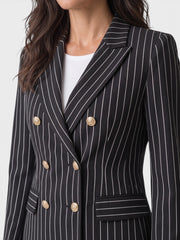 Women's Pinstripe Blazer