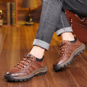 Botas Hombre Piel Genuina Ortopédicas Impermeables