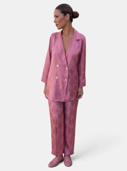 Conjunto Blazer y Pantalón Wide Leg para Mujer