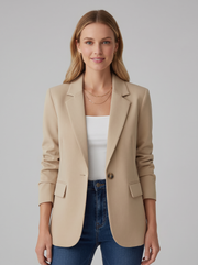 Blazer Solapa Clásica Mujer