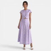 Vestido Maxi Elegante Dos Piezas