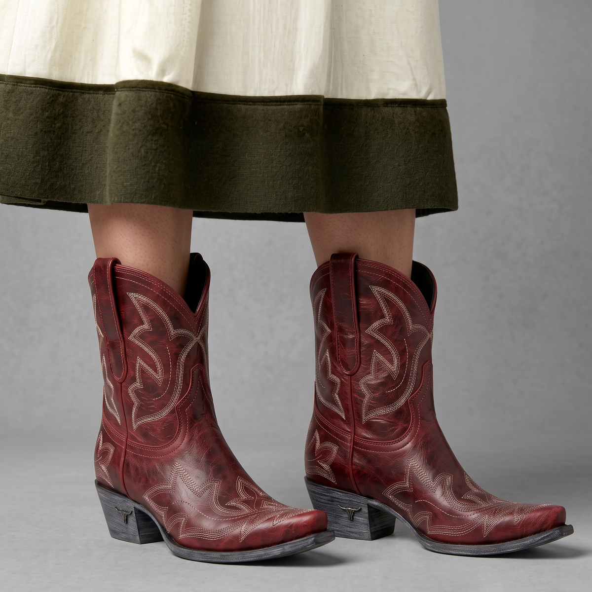 Botas Cowboy Mujer Bordadas – Estilo Western