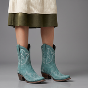 Botas Cowboy Mujer Bordadas – Estilo Western
