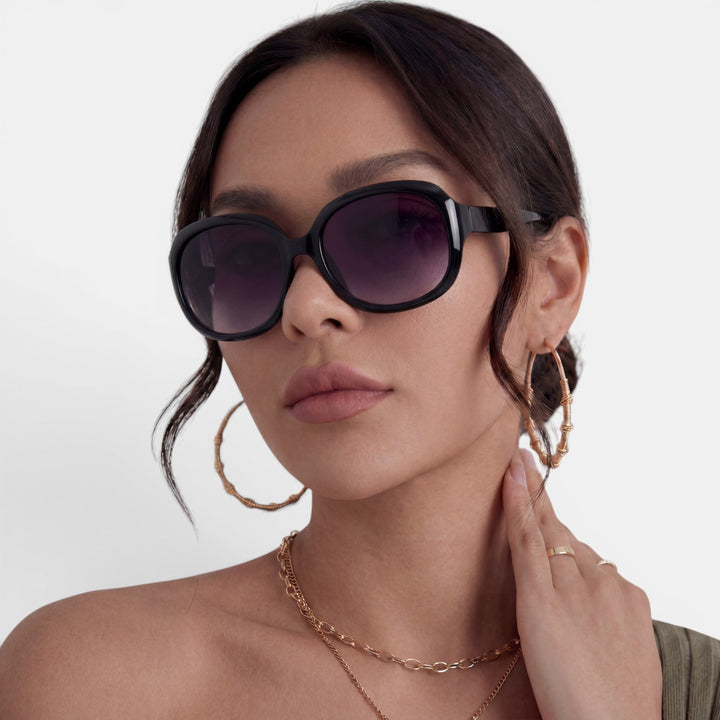 Gafas Sol Mujer Round Oversize