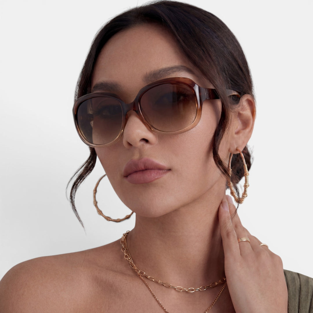 Gafas Sol Mujer Round Oversize