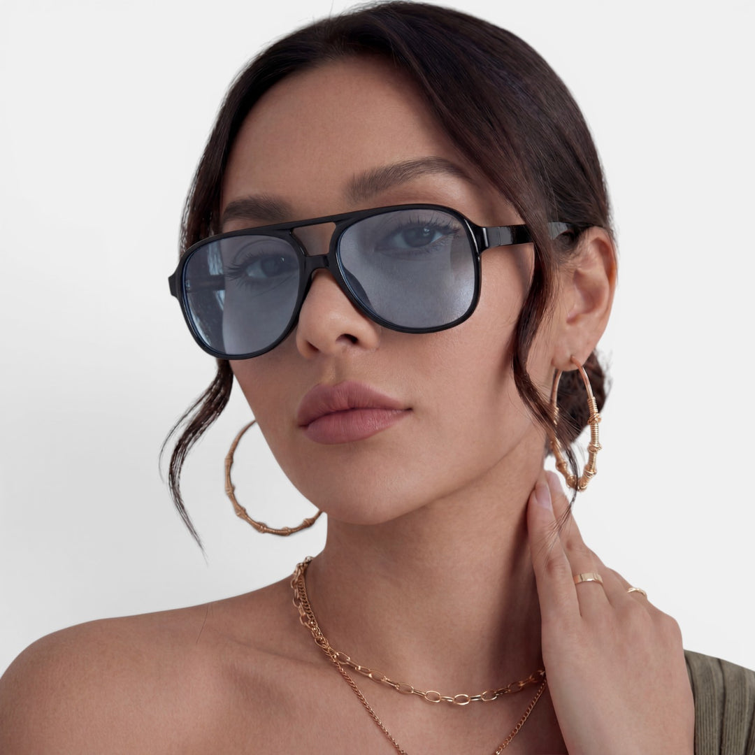 Gafas Sol Aviador Mujer Oversize