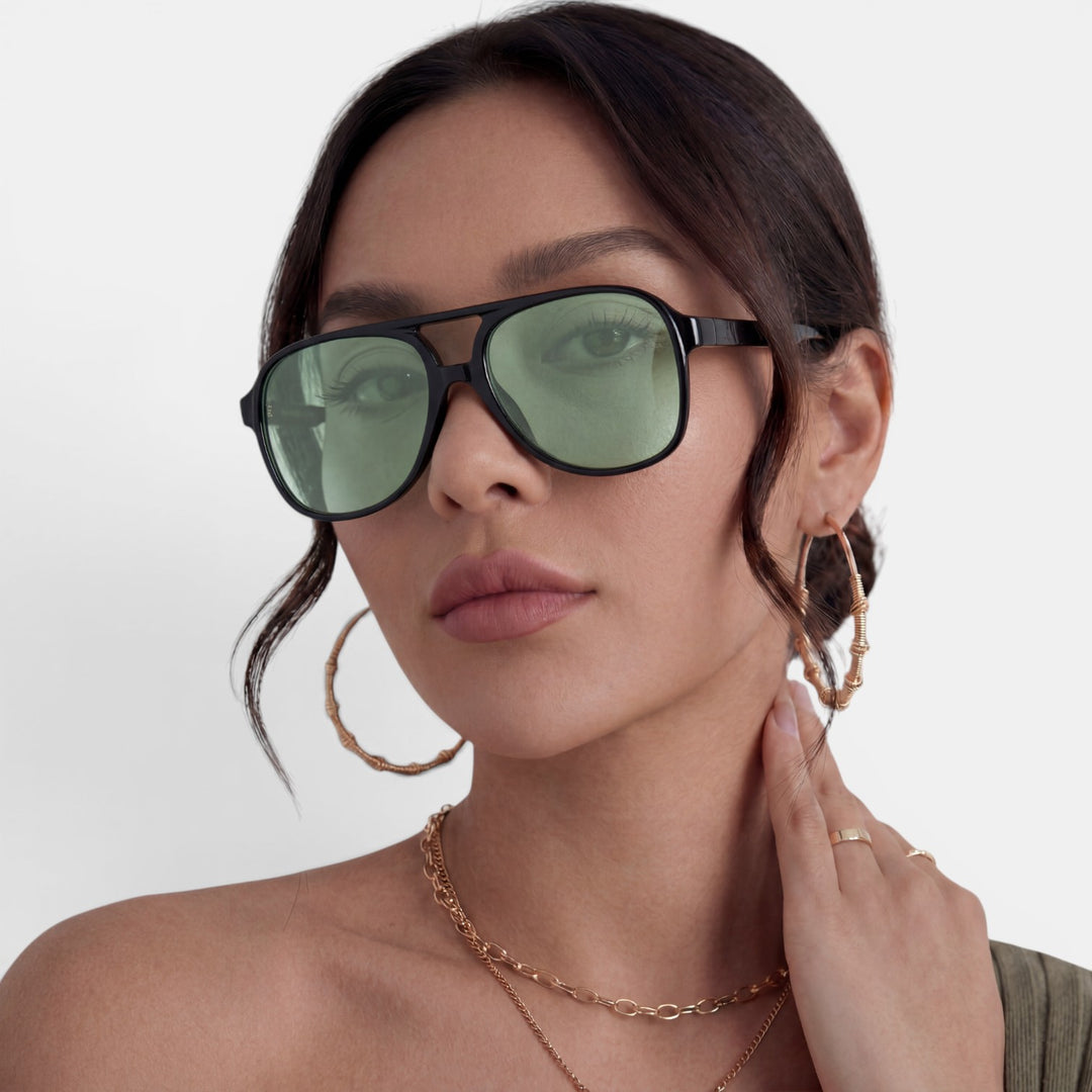 Gafas Sol Aviador Mujer Oversize