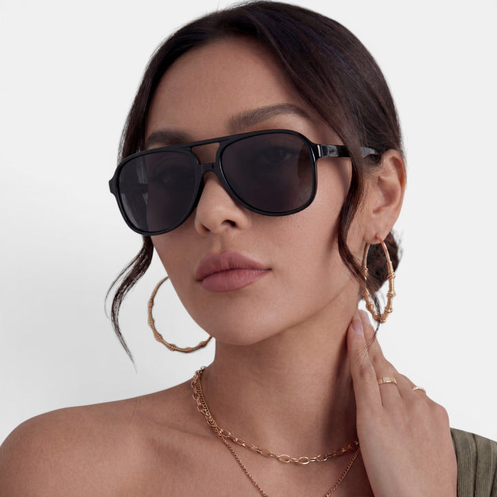 Gafas Sol Aviador Mujer Oversize