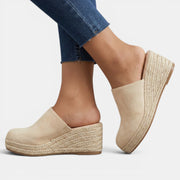 Women's Wedge Mule Sandals