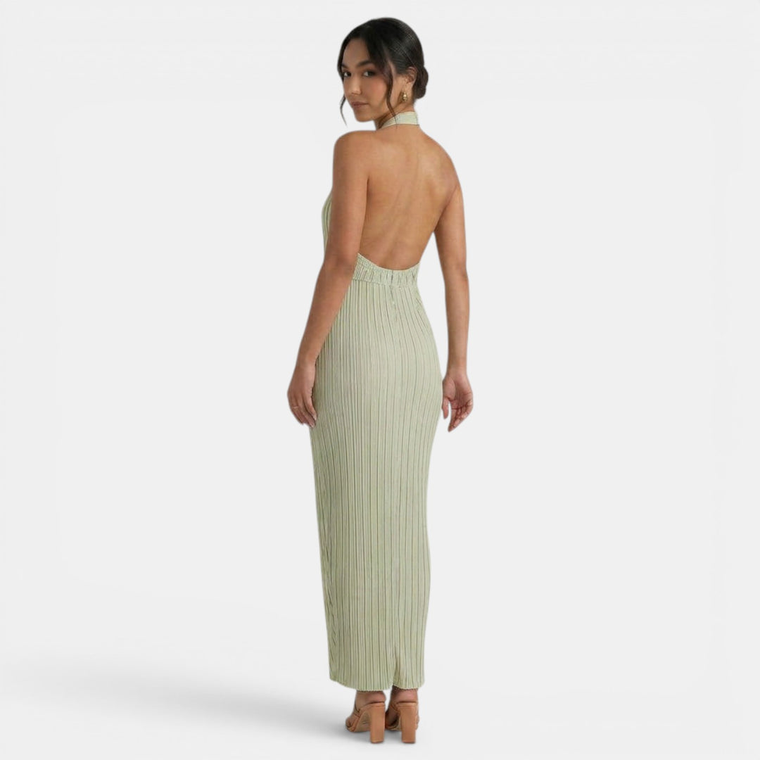 Vestido Largo Mujer Verano Halter