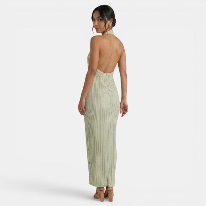 Vestido Largo Mujer Verano Halter