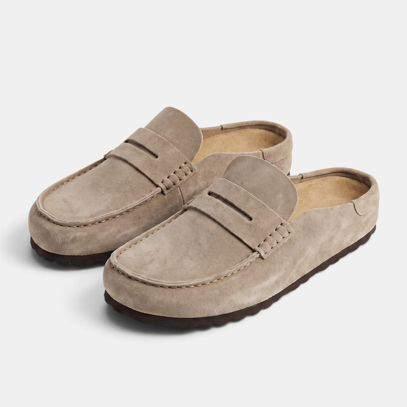 Men's Women's Suede Casual Clogs