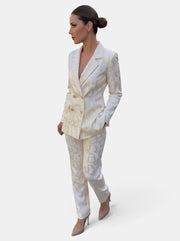 Conjunto Blazer y Pantalón Wide Leg para Mujer