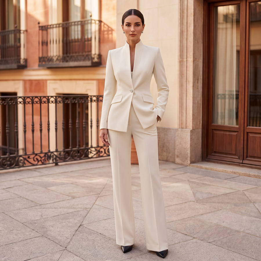Women's Elegant Suit Set | Professional Jacket and Pants