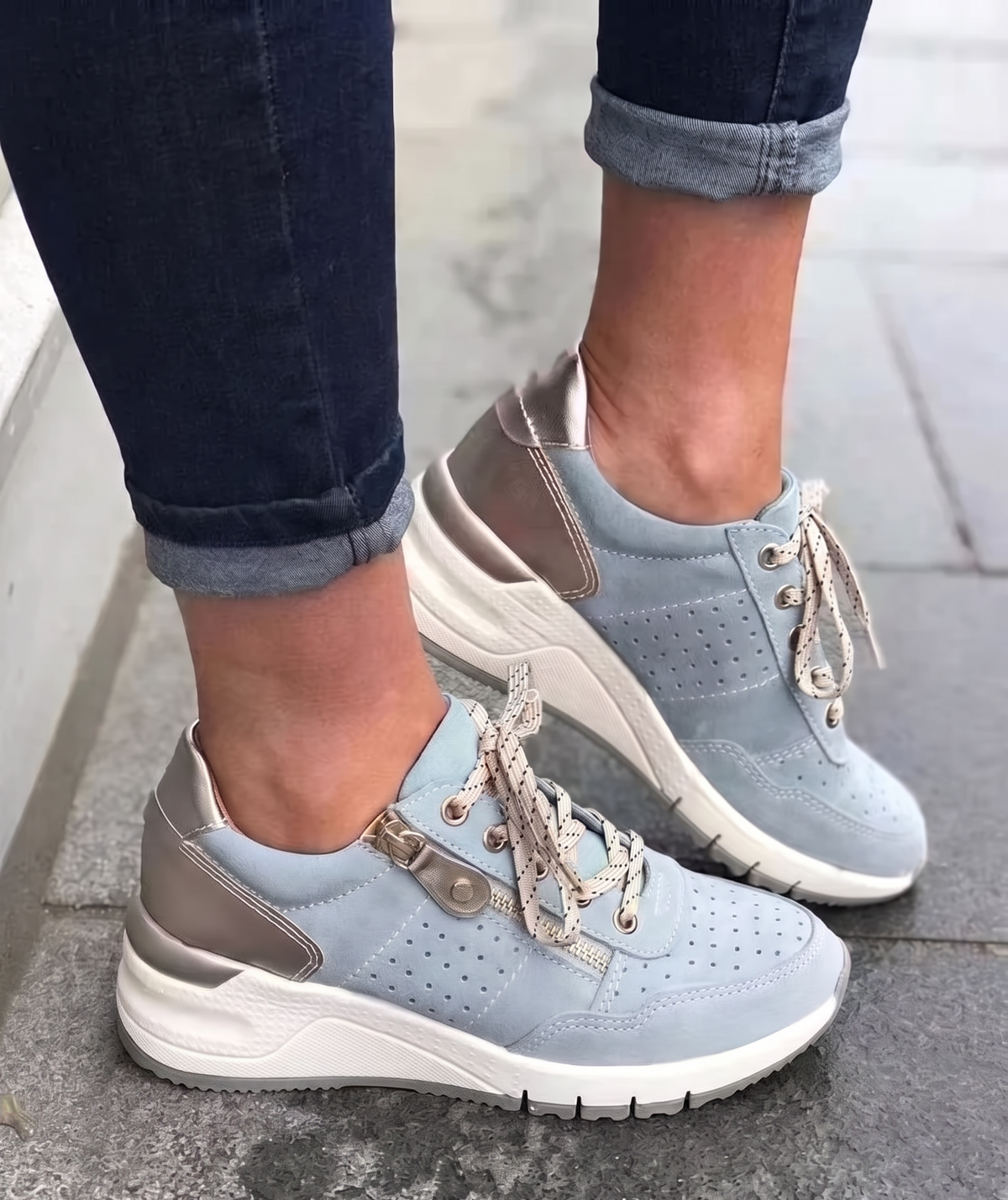Zapatos Ortopédicos de Mujer para Caminar con Plantilla Viscoelástica