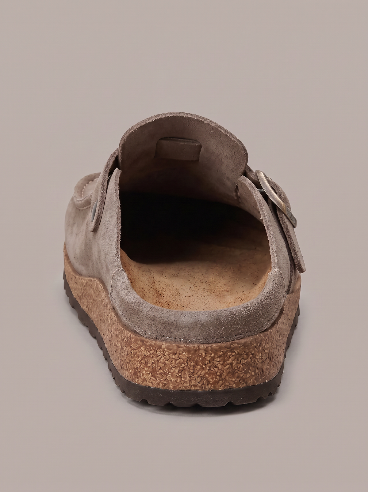 Unisex Premium Suede Effect Clogs – Cork Footbed and Adjustable Buckle