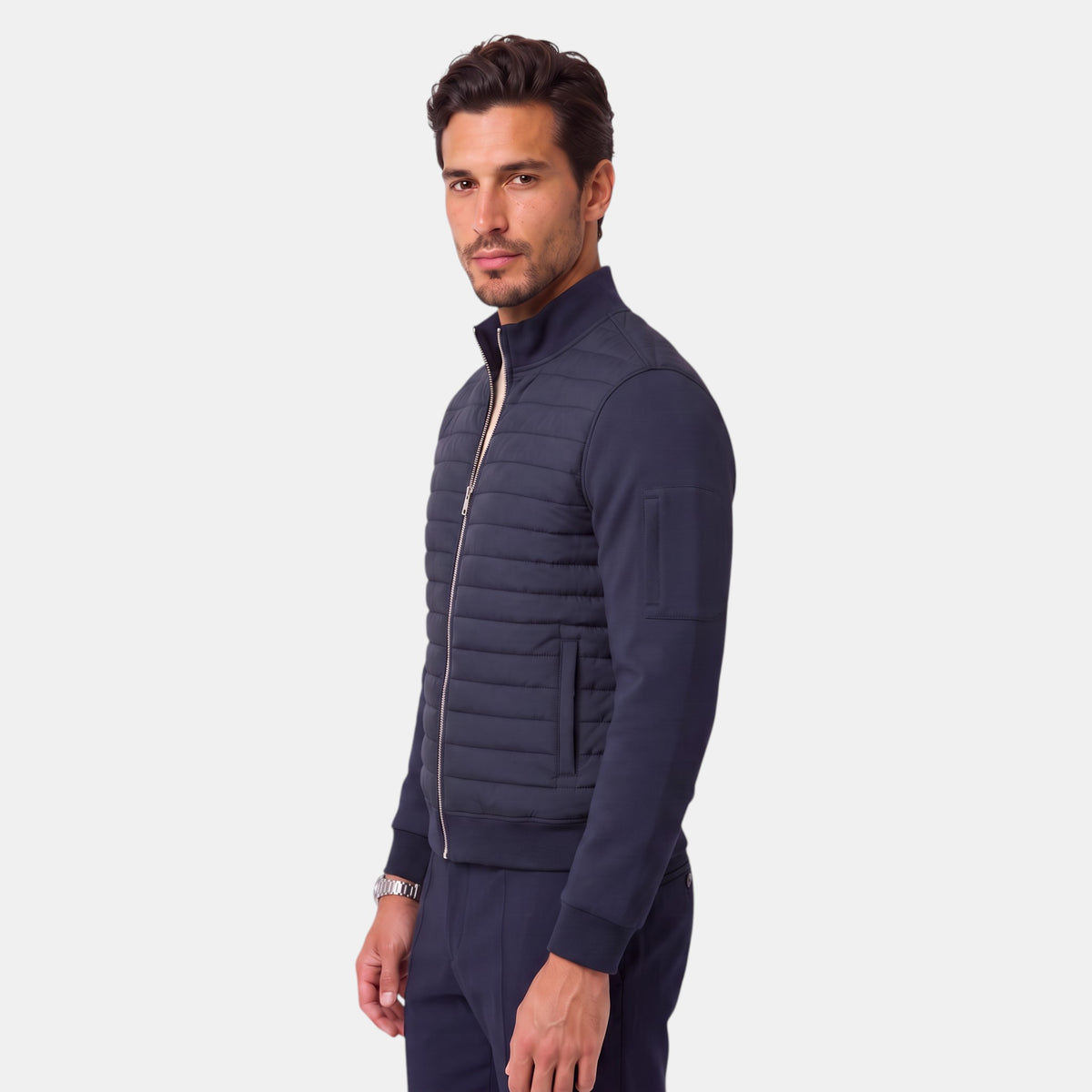 Chaqueta Acolchada Hombre – Ligera, Cálida y Transpirable