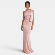 Vestido Largo Mujer Un Hombro