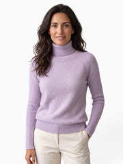Suéter Mujer Cuello Alto Cashmere