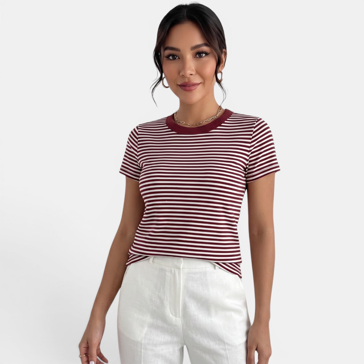 Camiseta Mujer Rayas Verano