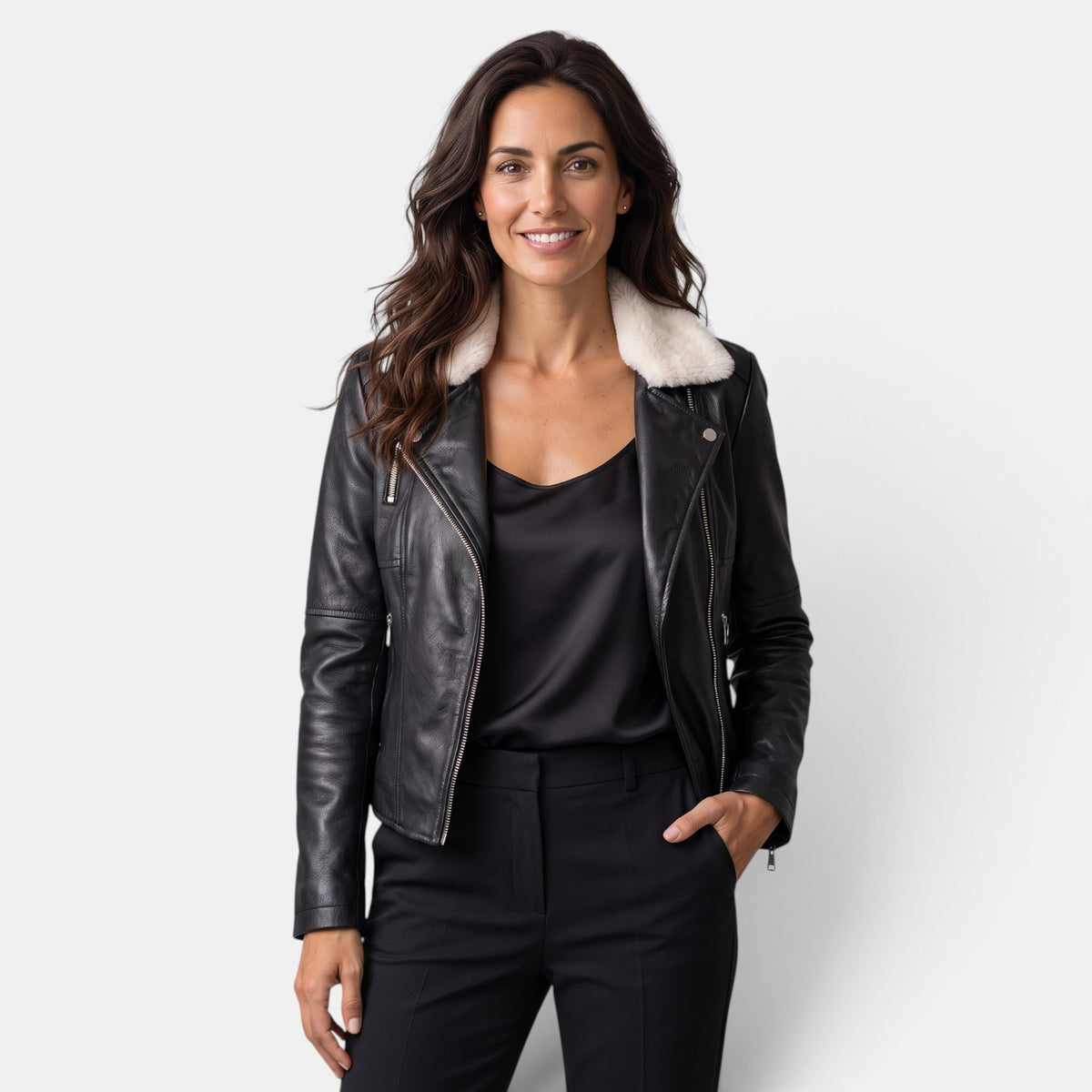 Women's Genuine Leather Jacket