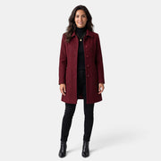 Women's Long Wool Blend Coat