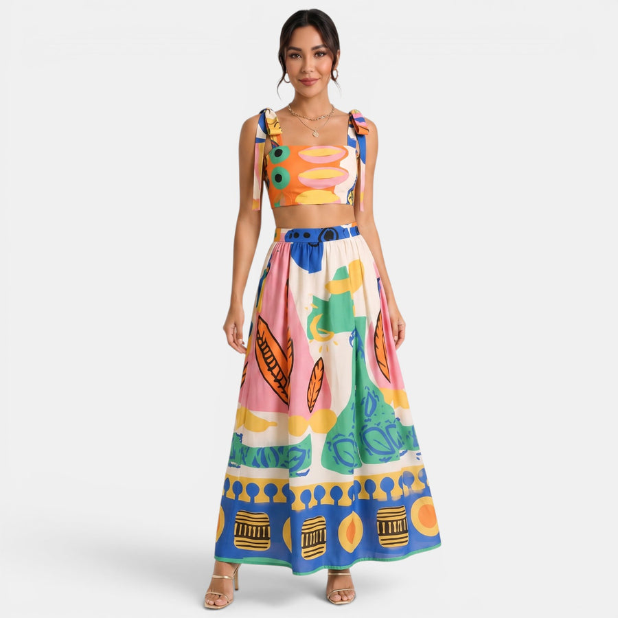 Women's Printed Summer Set
