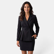Women's Elegant Black Suit