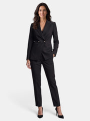 Women's Office Straight-Leg Trousers Suit