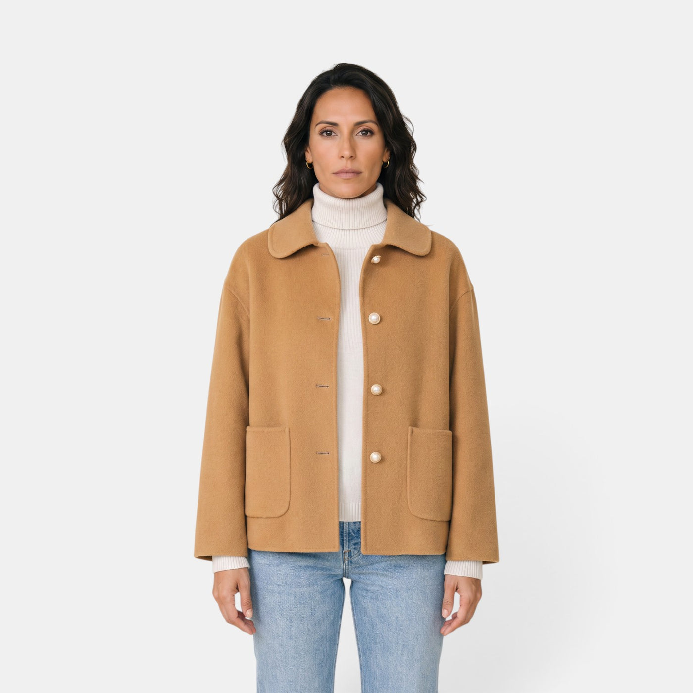 Premium Cashmere Women's Jacket – Elegant and Comfortable Cardigan