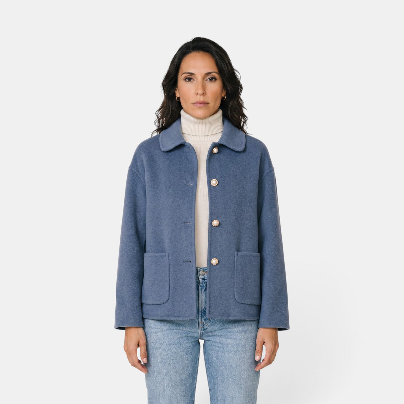 Premium Cashmere Women's Jacket – Elegant and Comfortable Cardigan