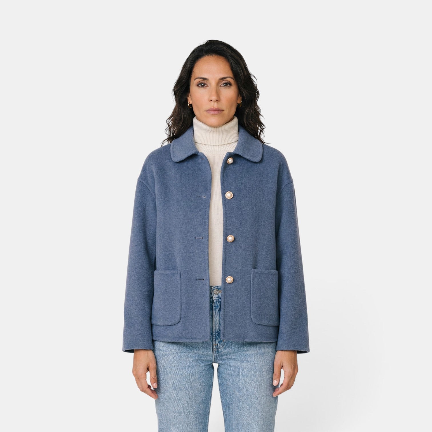 Premium Cashmere Women's Jacket – Elegant and Comfortable Cardigan