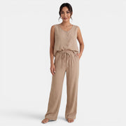 Conjunto Mujer Verano 2 Piezas Sin Mangas