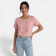 Camiseta Mujer Algodón Manga Corta