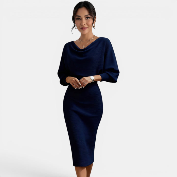 Vestido Corto Mujer Verano Lazo Grande y Perlas