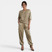 Conjunto Satén Mujer 2 Piezas