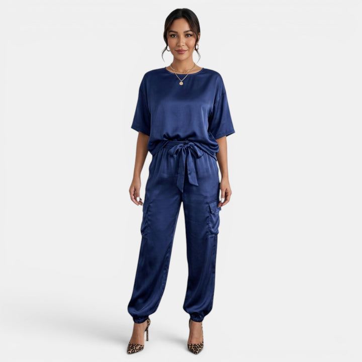 Conjunto Satén Mujer 2 Piezas