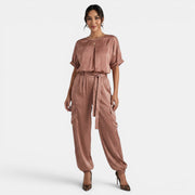 Conjunto Satén Mujer 2 Piezas