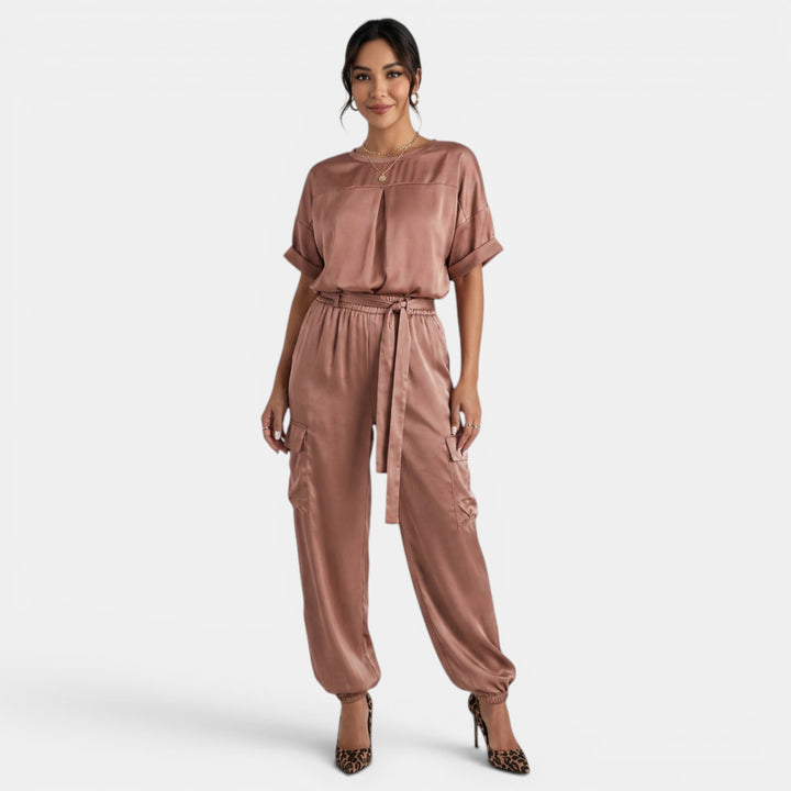 Conjunto Satén Mujer 2 Piezas