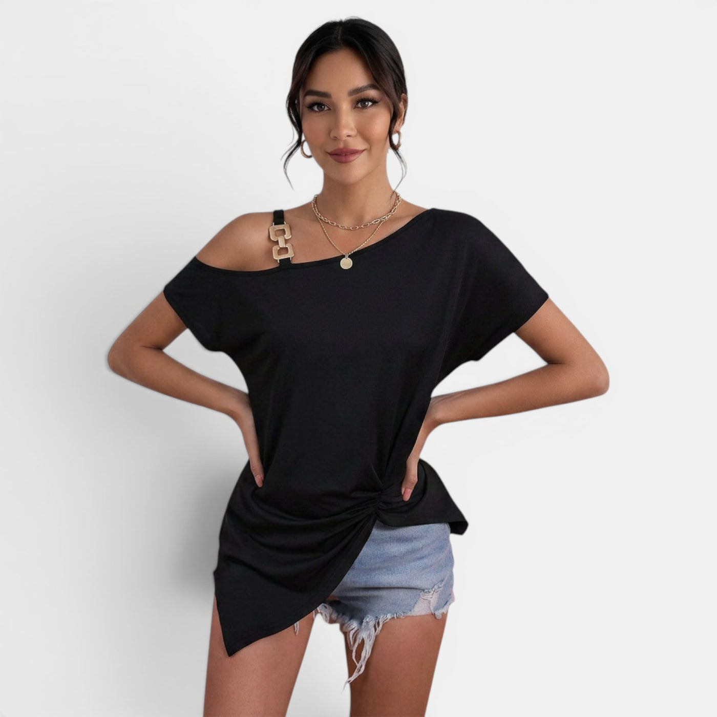 Blusa Mujer Hombros Descubiertos
