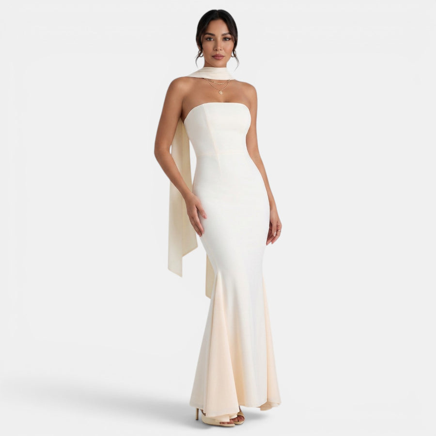 Vestido Largo Mujer Fiesta Halter