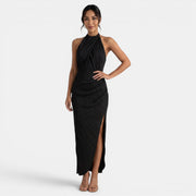 Women's Summer Halter Maxi Dress