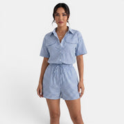 Women's Striped Summer Set