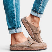 Women's Orthopedic Suede Buckle Sandals