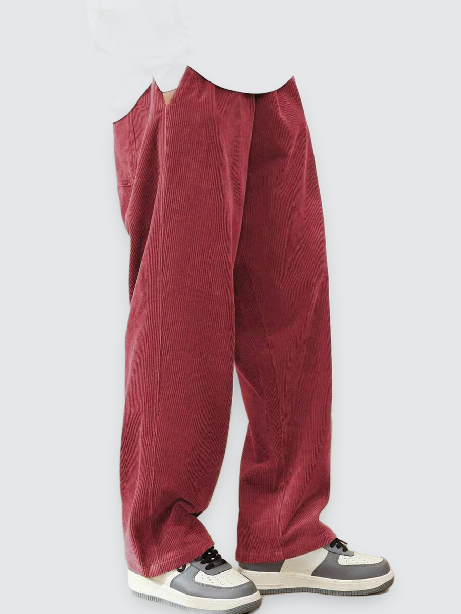 Pantalón Hombre de Pana Recto