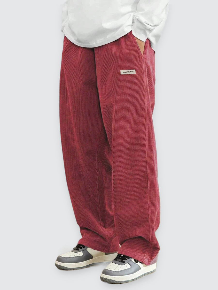 Pantalón Hombre de Pana Recto