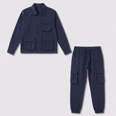 Conjunto Hombre Chaqueta Safari y Pantalón