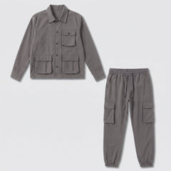 Conjunto Hombre Chaqueta Safari y Pantalón